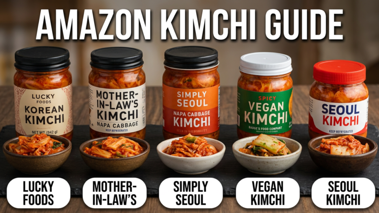 Best Store-Bought Kimchi on Amazon, Ranked (2026 Taste Test) 4 Best Store-Bought Kimchi on Amazon, Ranked (2026 Taste Test)