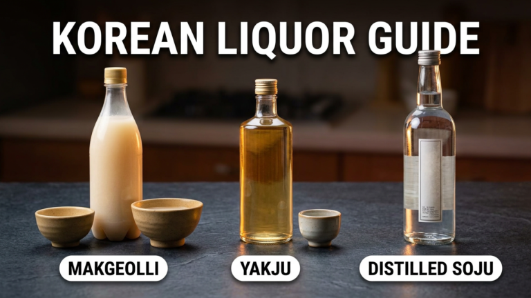 Korean Sake, Soju & Makgeolli: Best First Buys (2026) 9 Korean Sake Guide : K-Food Explained